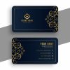 Gold Foiling Double Sided Business Cards